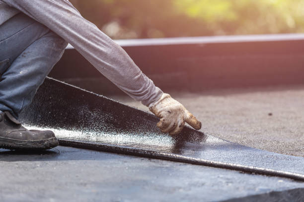Professional Basement Waterproofing technician working in New Holland, PA